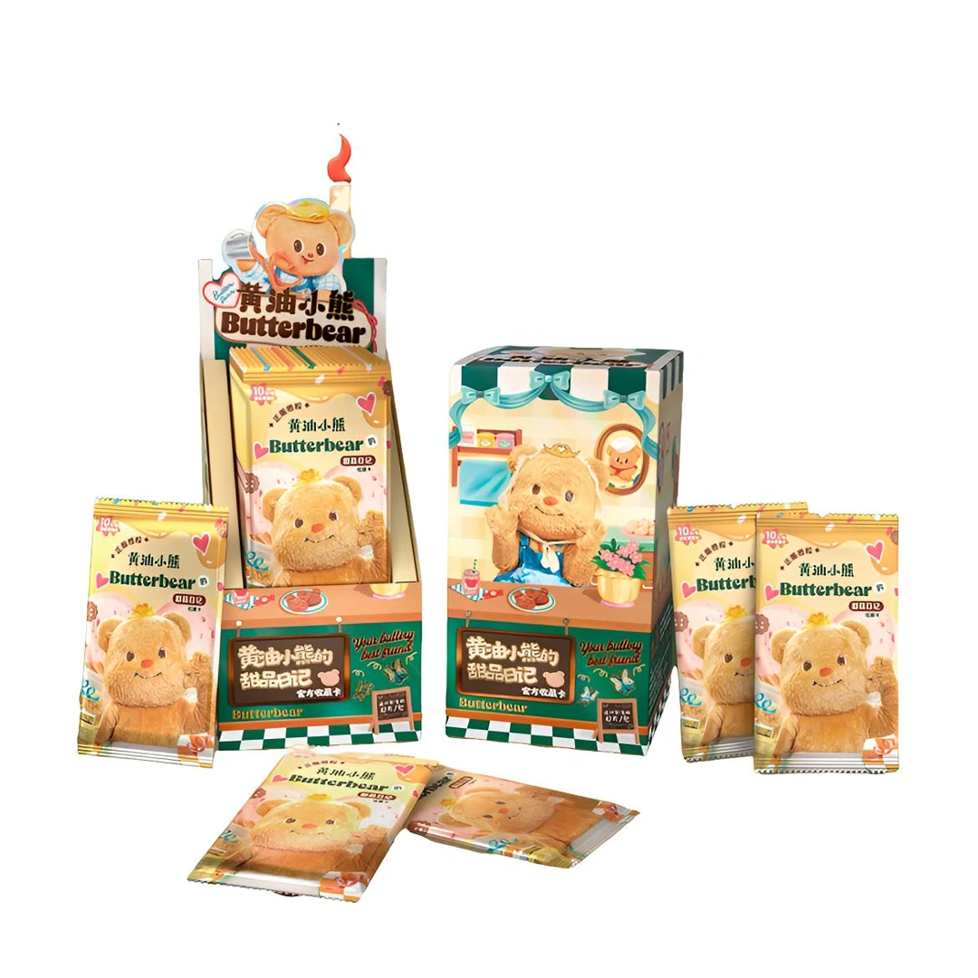 【鱼鱼】butter bear 正版授权 黄油小熊的甜品日记官方收藏卡牌