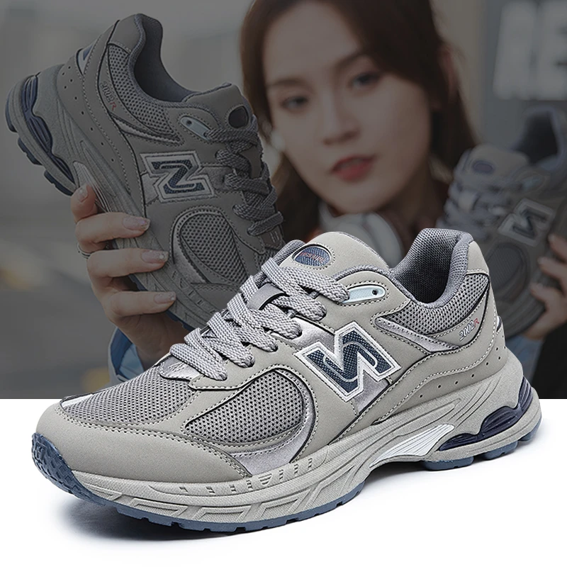 新百伦运动鞋男女情侣老爹鞋薄款网面透气休闲跑步鞋软底