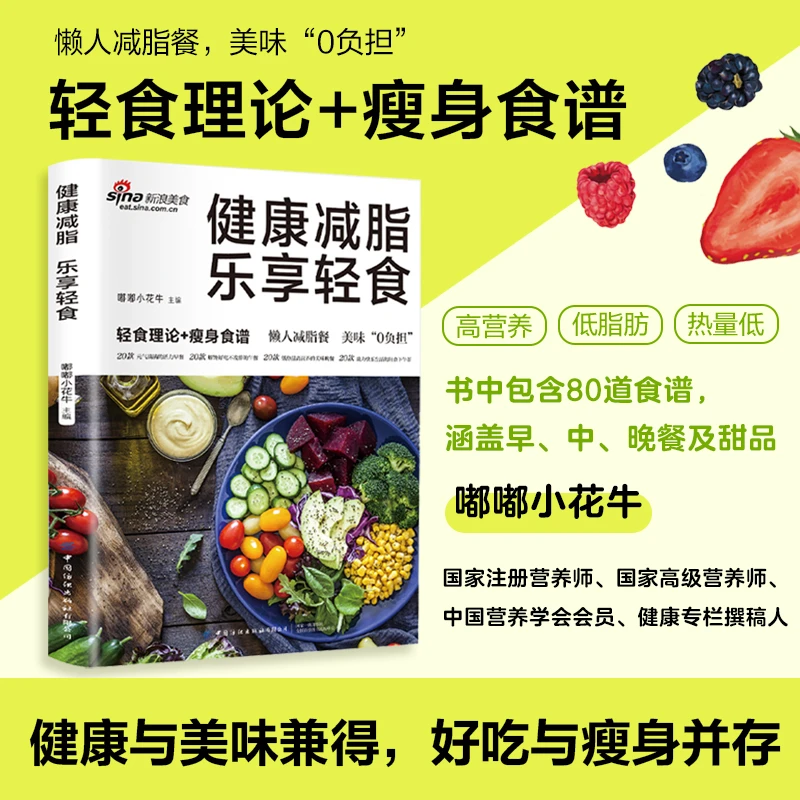 智慧生活-健康减脂 乐享轻食瘦身食谱美味健康营养学养生书籍