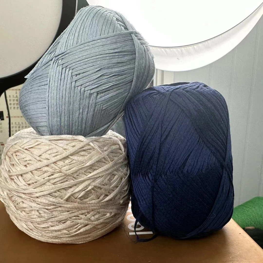 扁带棉 棉线 手工编织 手编