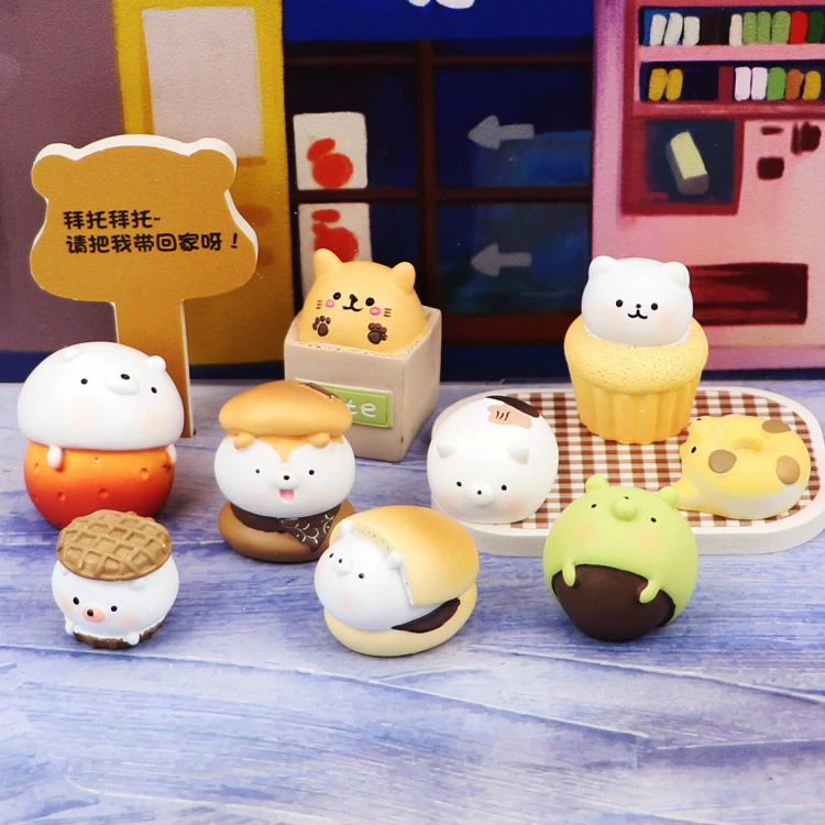 食玩杂货店系列 盲盒桌面摆件手办