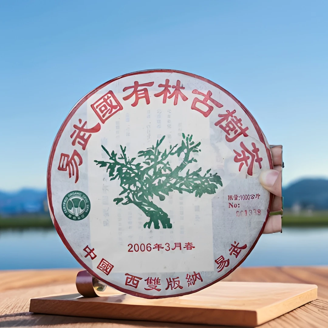 2006年易武国有木古树生饼357克普洱茶生茶