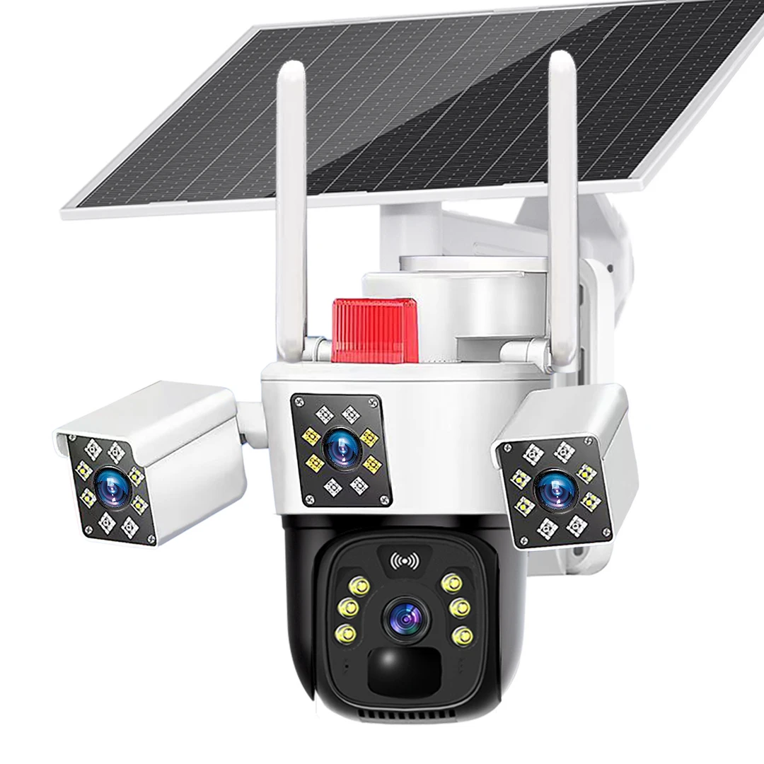 太阳能监控器摄像头ئۇچ كۆزلۇك 2 تەيياڭبەن