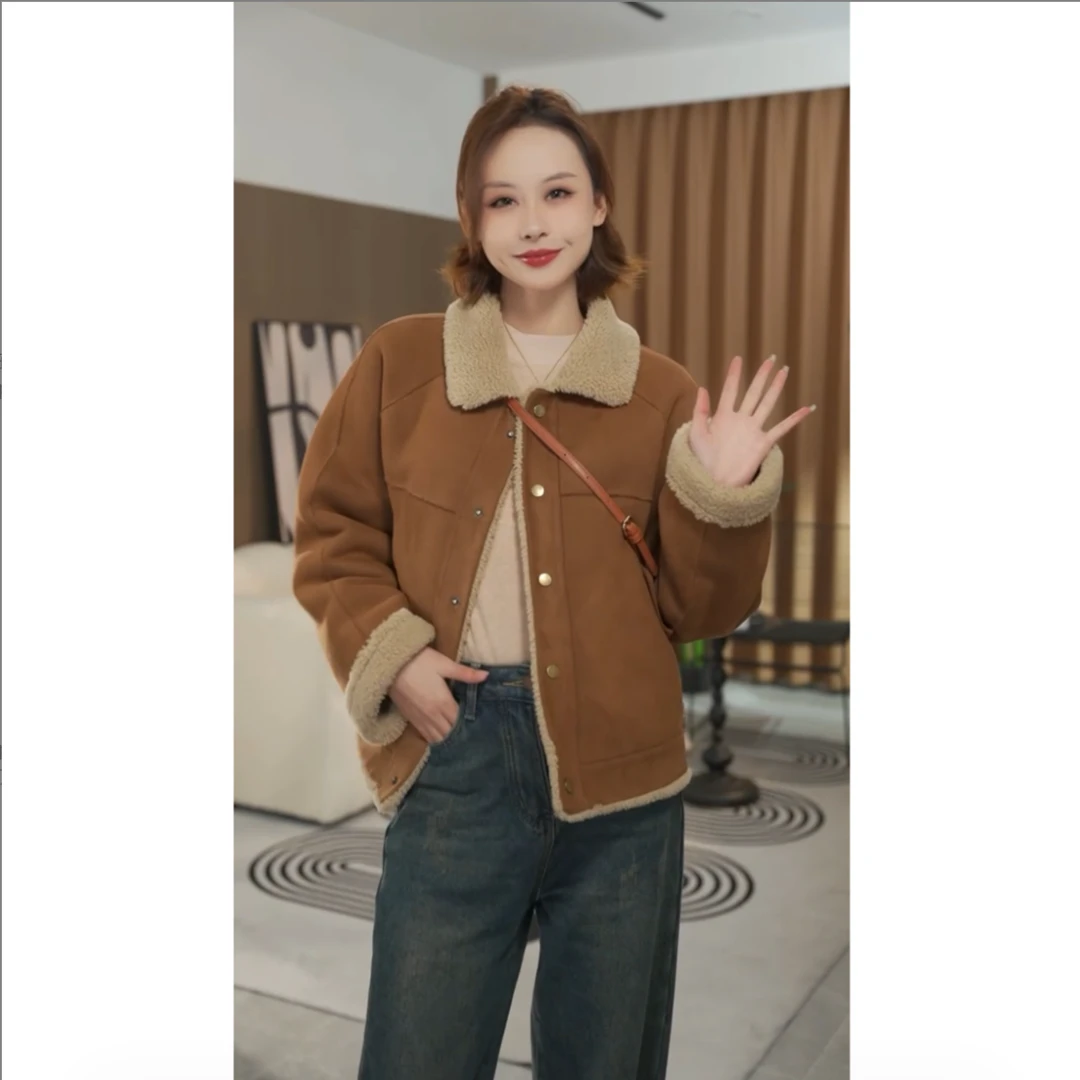 美拉德外套女秋冬季节新款爆款穿搭高级感韩系超好看初秋法式