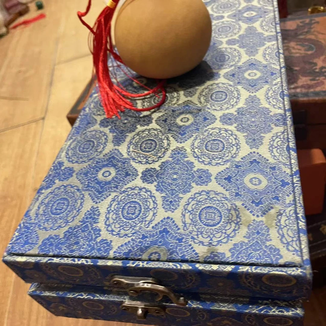 18----蓝 锦 礼盒  家居摆件