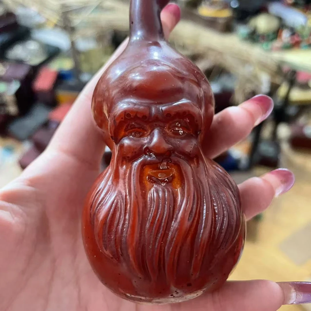 509------葫芦寿星     摆件