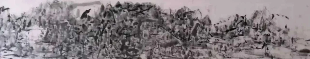 国画山水长艺术微喷版画