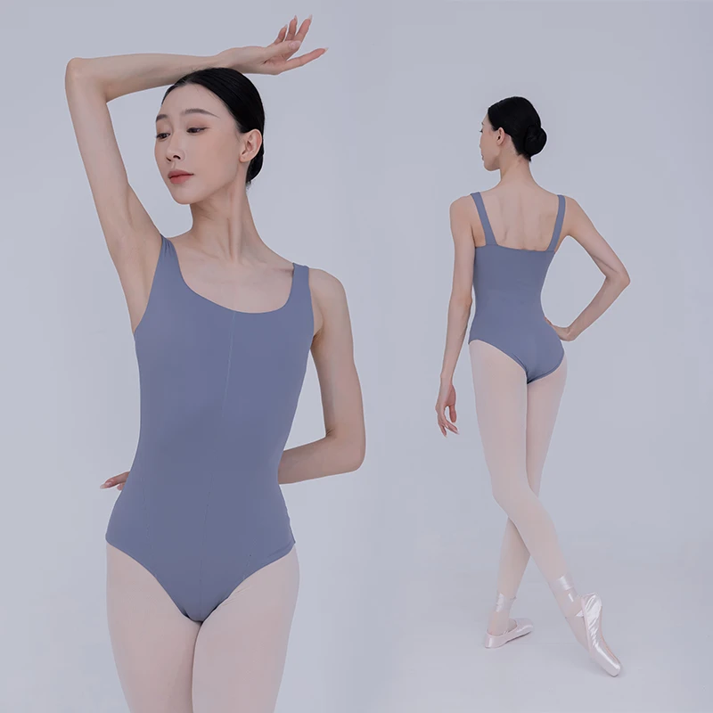 danzbaby芭蕾舞练功服成人舞蹈服空中瑜伽服教师形体高胯体服B129