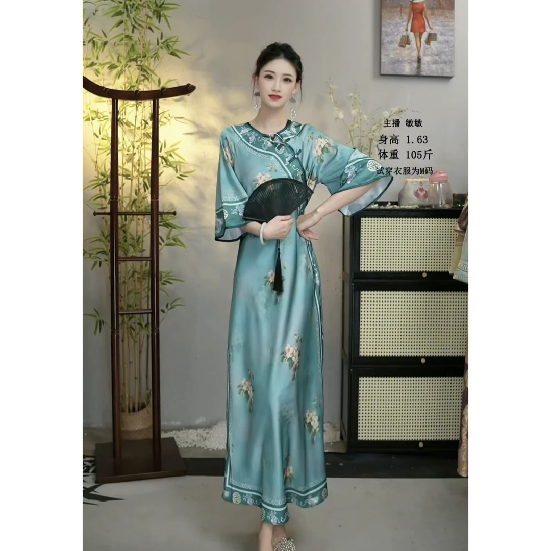 夏维莲2024新款显瘦外套气质时尚重工长袖新中式短外套（2250)