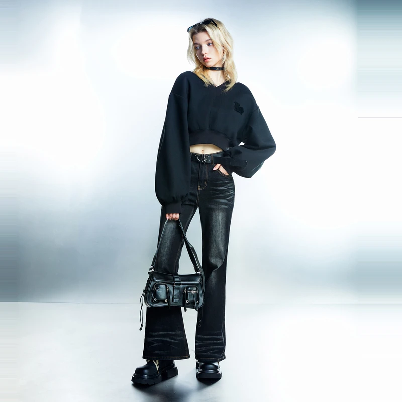 【商场同款】【小鬼怪】PHORM2024秋装新款卫衣E22402436