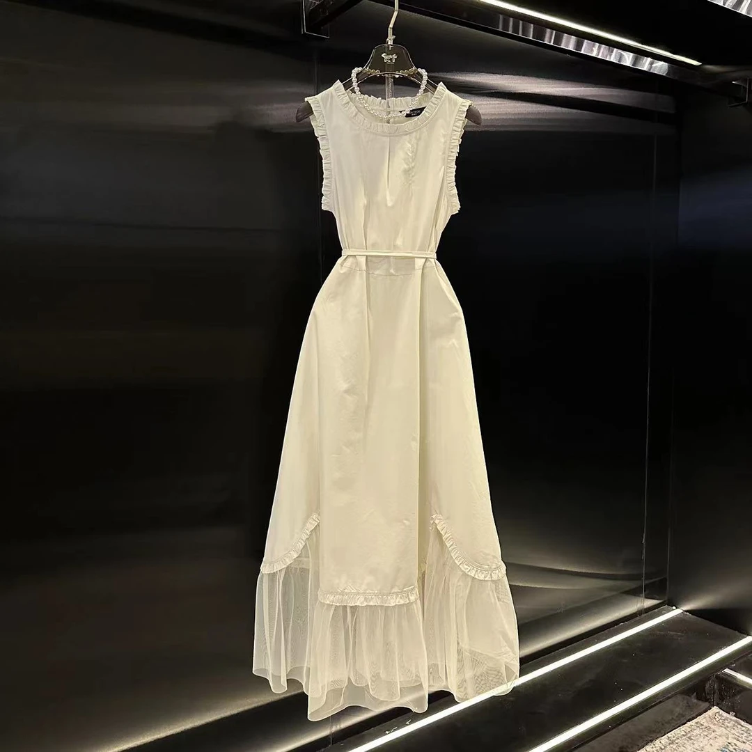 roiltrou【编号05】设计师款高级感纯色显瘦连衣裙ZA1524210091