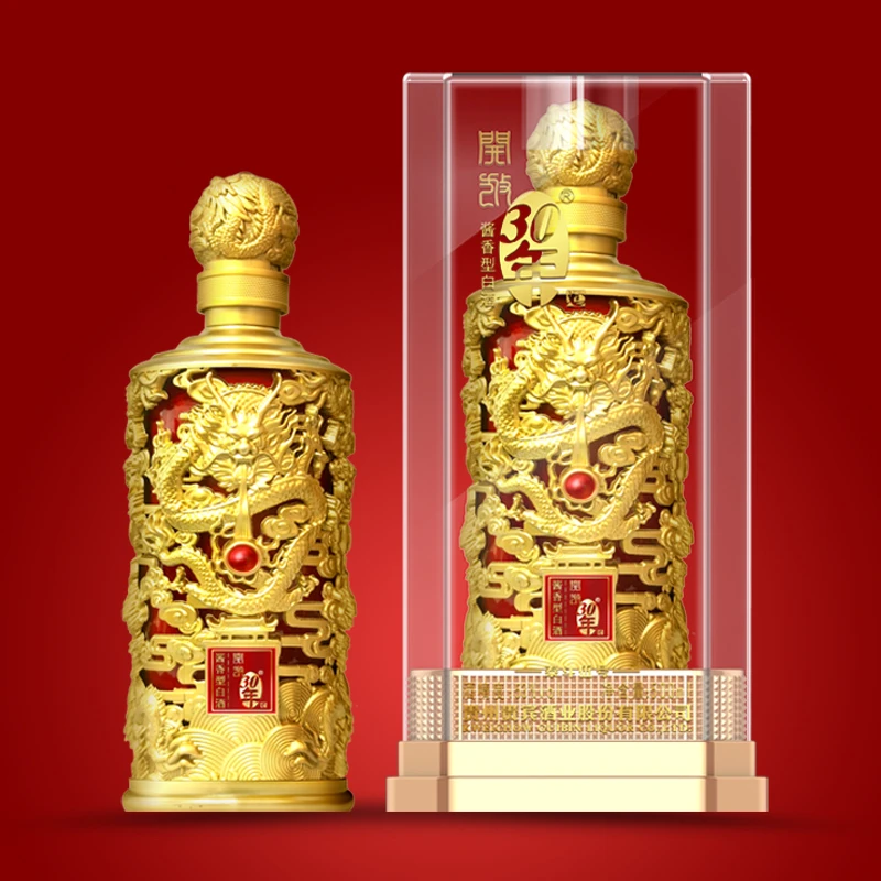 开放30年泰斗伍号 酱香型白酒 整件6瓶装53度500ml