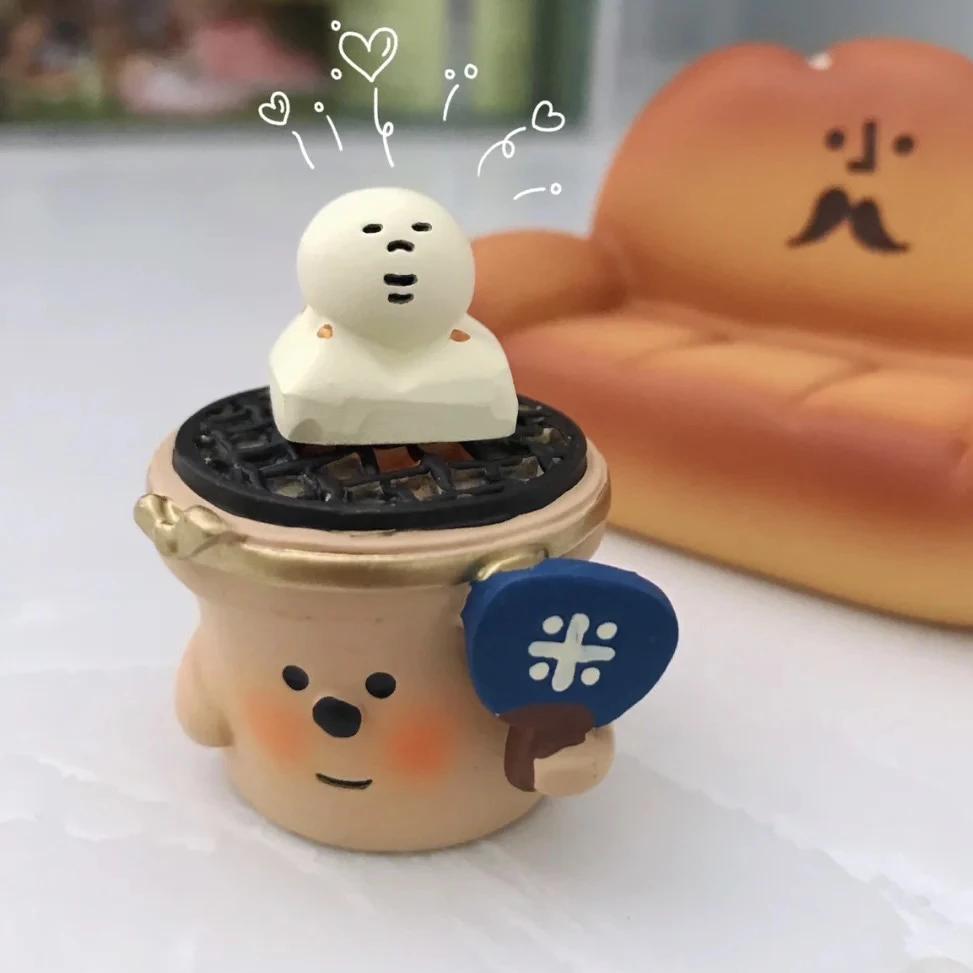 年糕烤炉树脂摆件