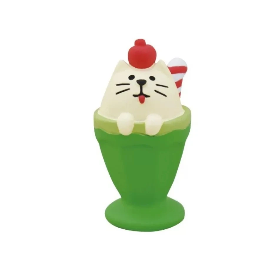苏打水茶杯猫～树脂工艺品摆件桌面车载摆件创意礼品