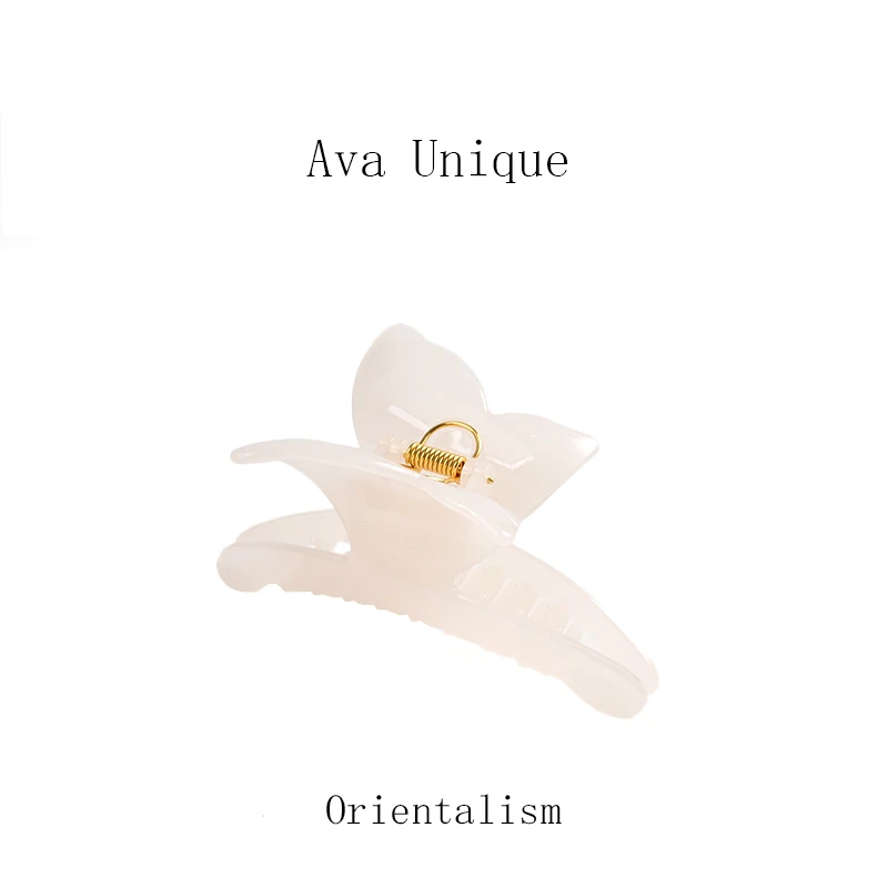 Ava.艾芙/【蝴蝶】新款韩版蝴蝶气质后脑勺夹子百搭大抓夹简约