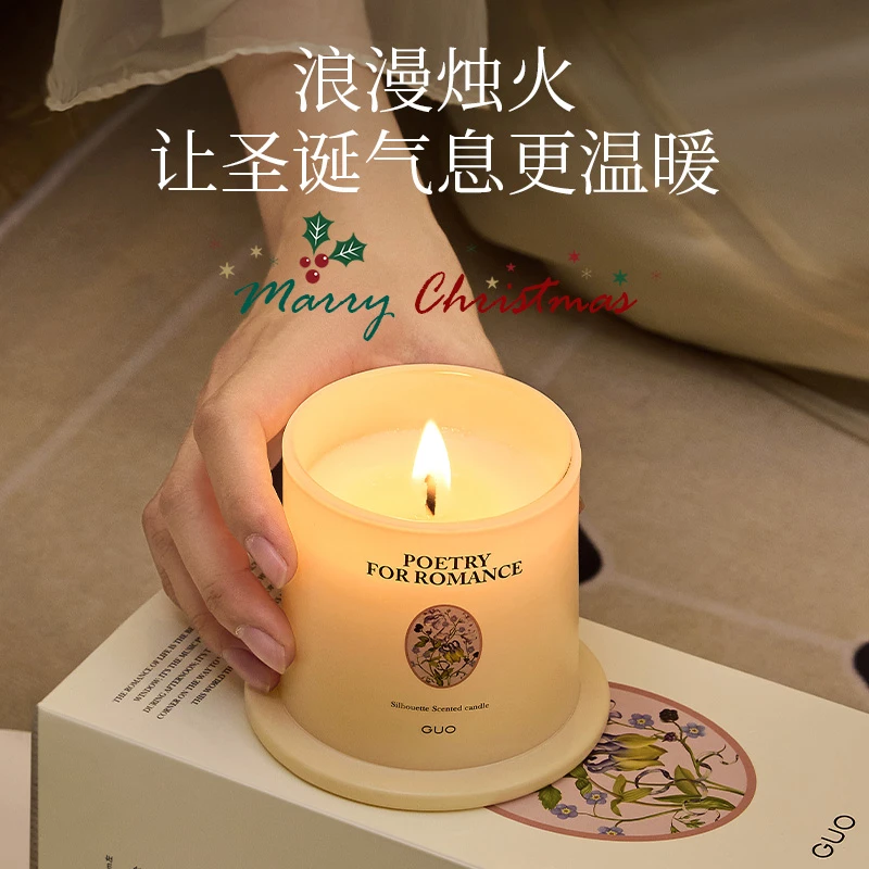 菓凯浪漫蜡烛礼盒家居家用持久香氛围感女生日礼物高级感伴手礼