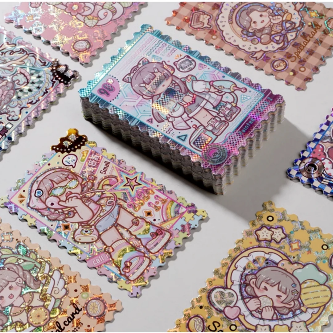 小麻薯典藏卡盲袋卡牌-纪念邮票