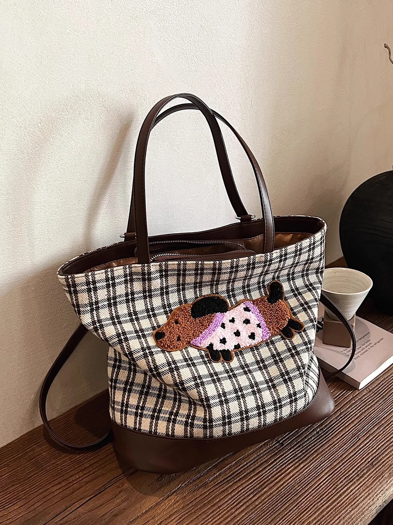 休闲通勤大容量包包女2025新款春夏季学院风双肩后背包单肩托特包