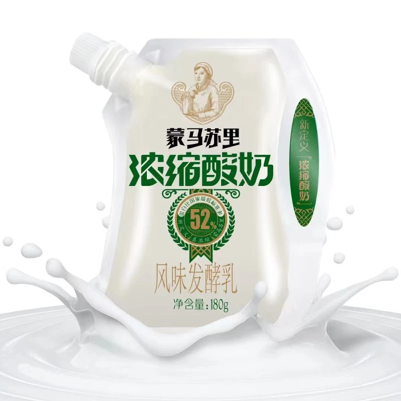 【六妈推荐】马苏里酸奶 奶香浓郁 1袋180克 辽宁发货