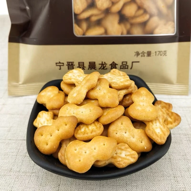 【六妈推荐】葫芦饼干 酥脆奶香 1袋170克 辽宁发货