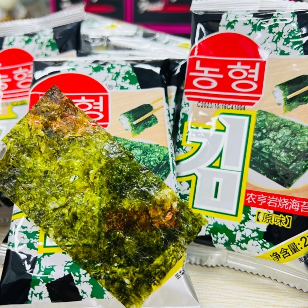 【六妈推荐】农亨岩烧海苔 鲜美酥脆香浓 1袋2克*8包辽宁发货