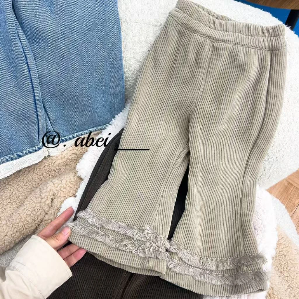 A3【甜久85823流苏裤】童装