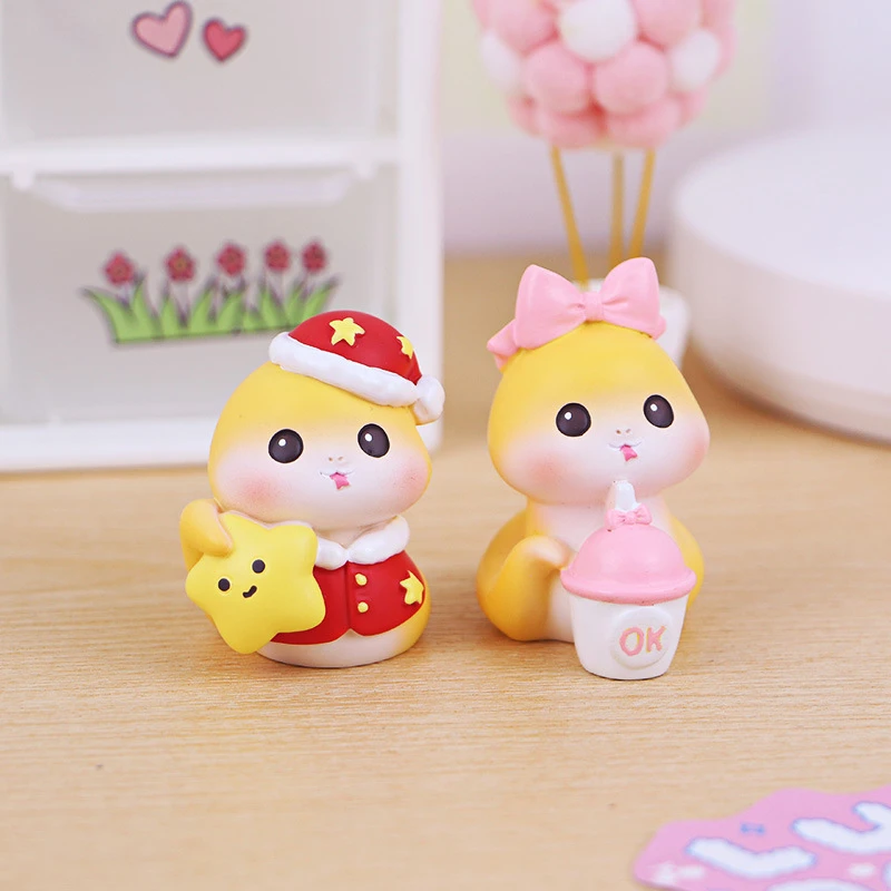 幸运小福蛇摆件（全场两单包邮）