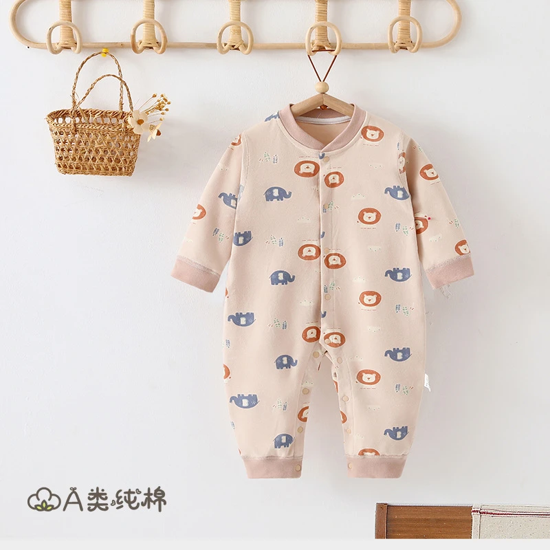 婴儿连体衣纯棉婴幼儿夏装宝宝哈衣睡衣新生婴儿衣服打底夏款