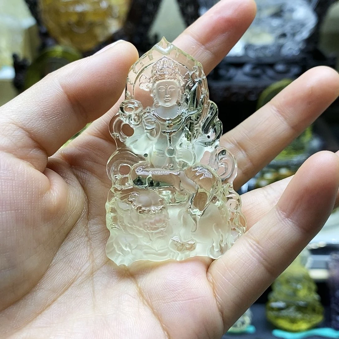 水晶颈饰未镶嵌李*