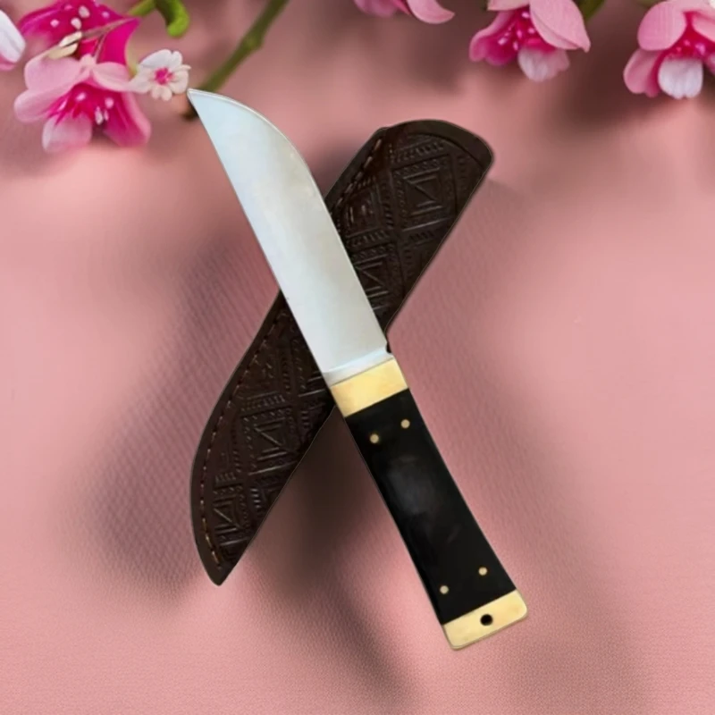 新疆包邮 吃肉小刀水果刀家用锋利小刀带皮套