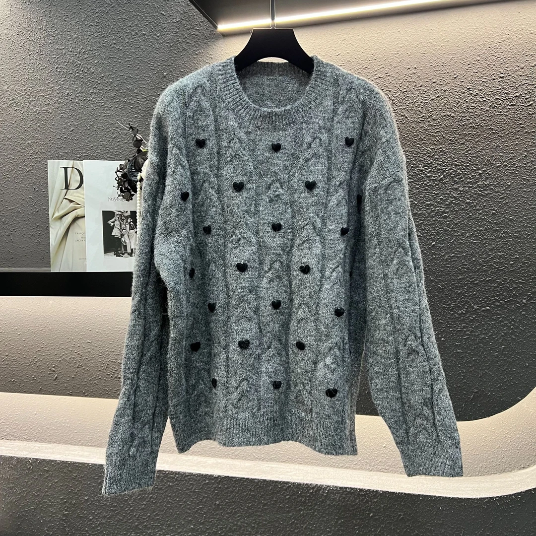 【李总推荐】2024秋冬新款宽松毛衣针织衫GKMY226