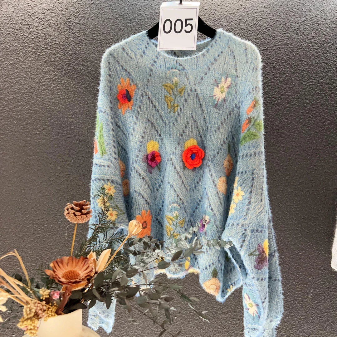 [李总推荐]高端定制小香风慵懒毛衣GKMY005