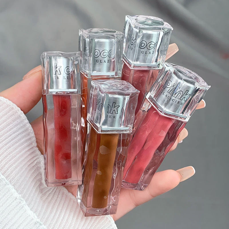 浪漫冰晶ins玫瑰之恋冰川唇泥哑光雾面唇釉学生不易掉色透明口红