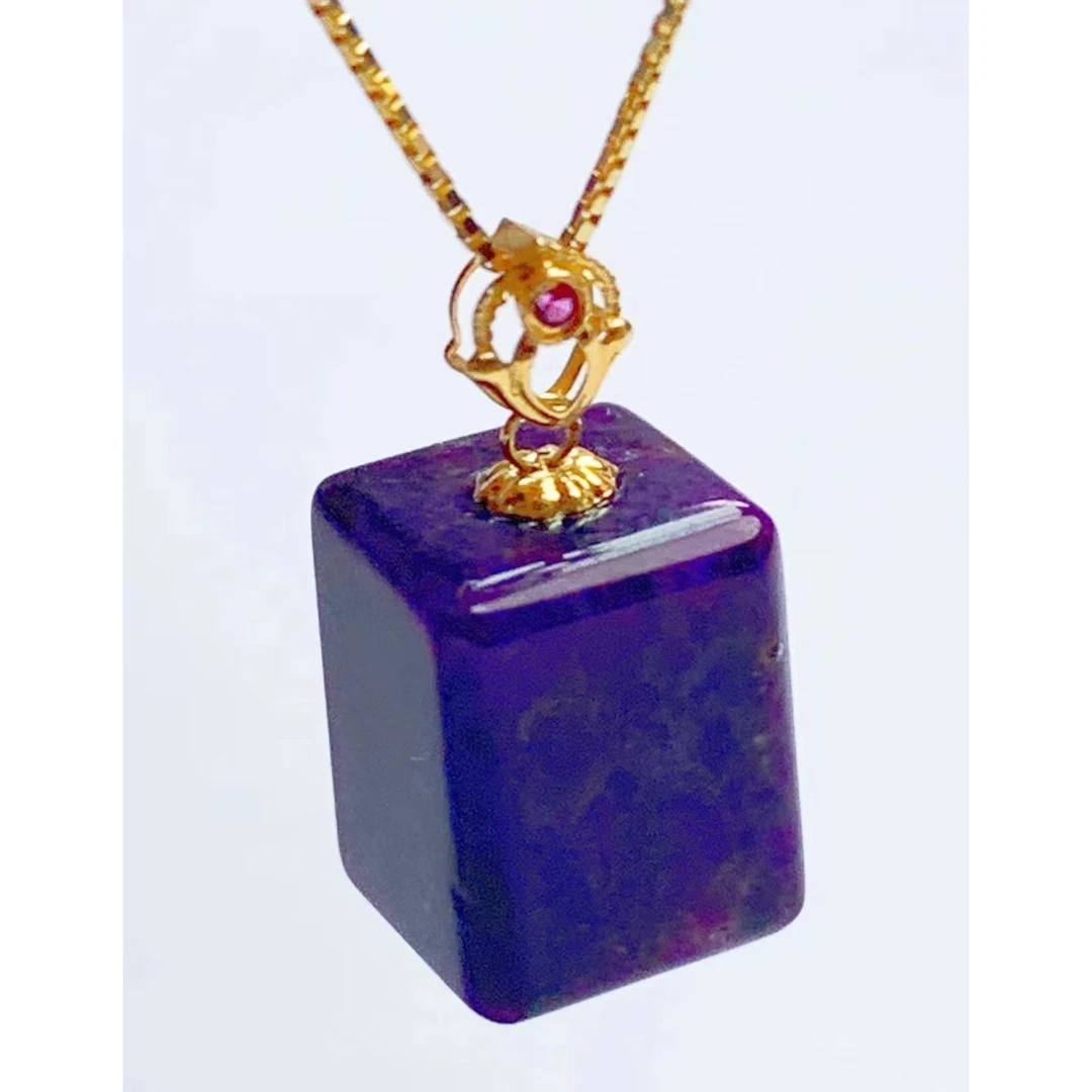 匡氏推荐 18K满色满肉皇家紫吊坠 Z-HL-A8674（多样性发一）