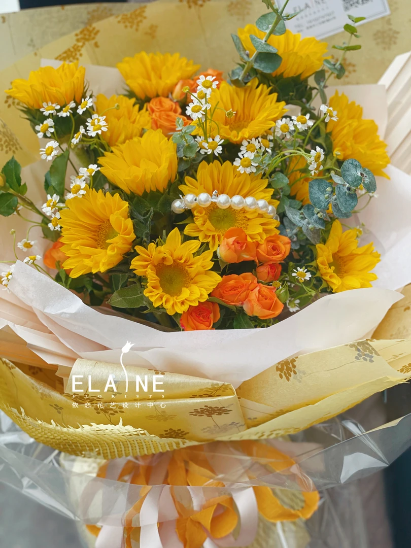 新品向日葵，入目无他人