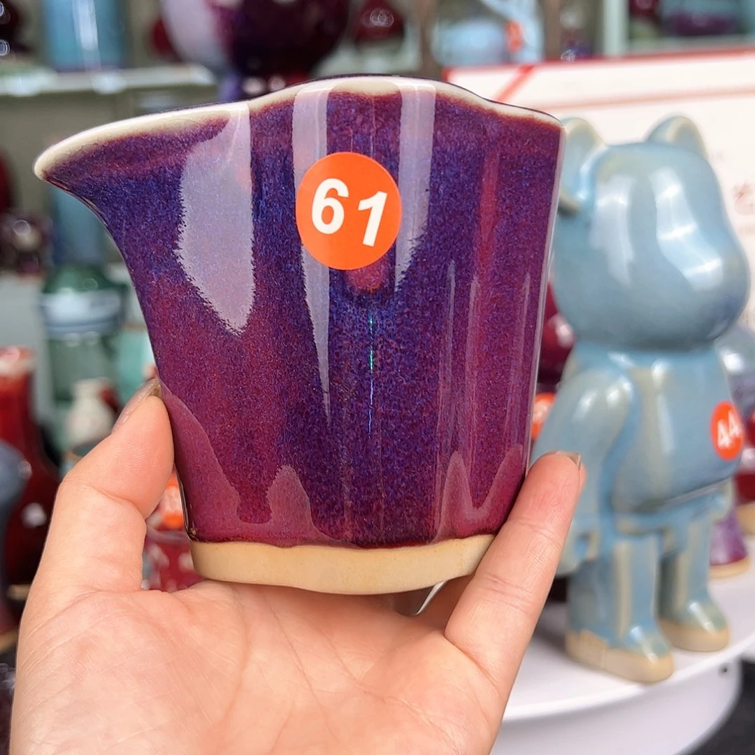 摆件郑家钧窑摆件微瑕