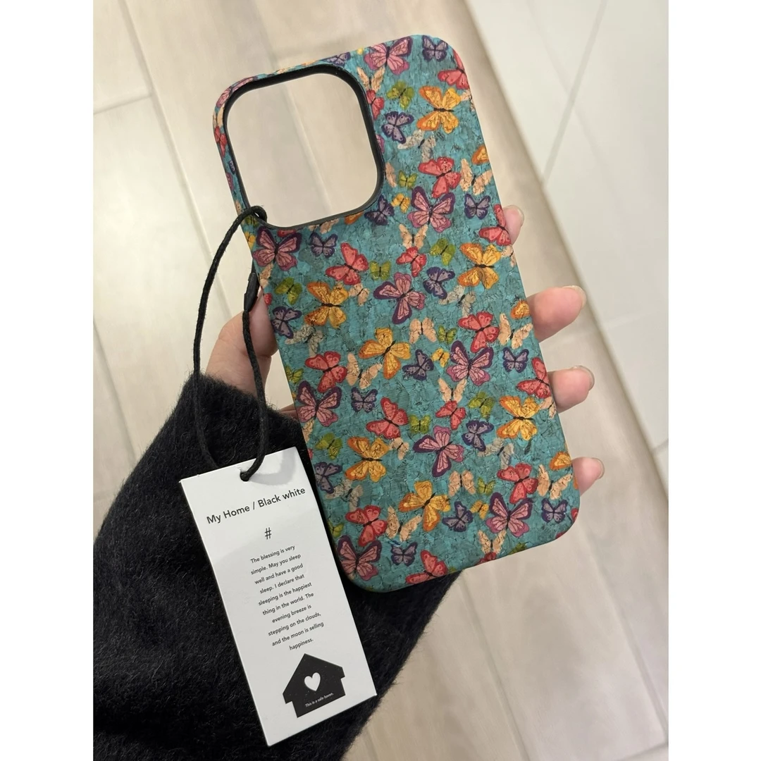 高级感复古国风华为菲林壳皮质适用苹果手机壳iPhone16/15/14硬