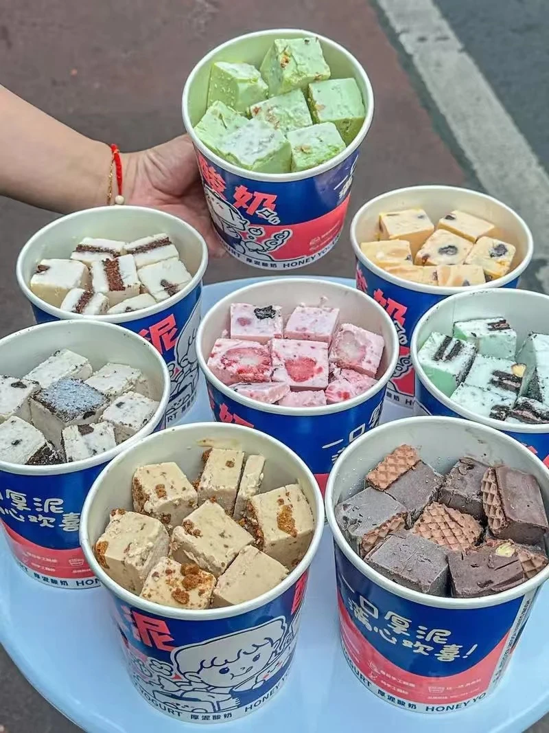 栗子曰炒酸奶300克