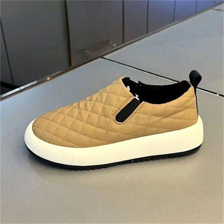 秋冬款男鞋2023新款一脚蹬懒人板鞋网红软底大头小丑鞋百搭休闲鞋