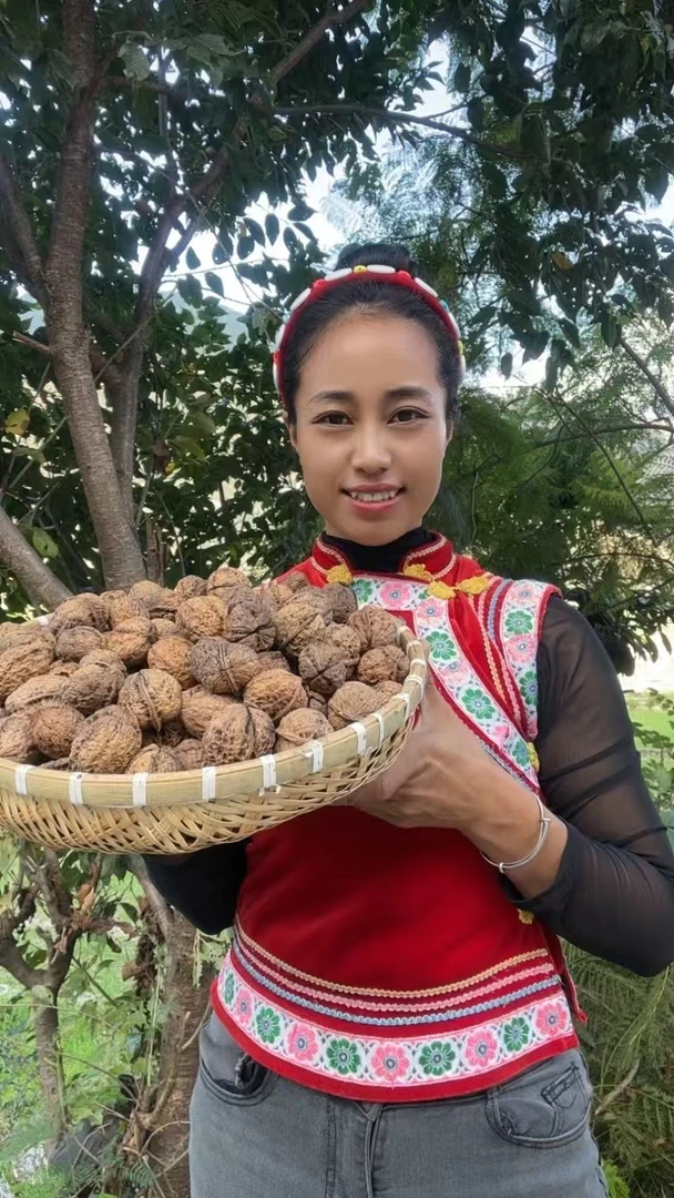 云南怒江老树干核桃五斤包邮