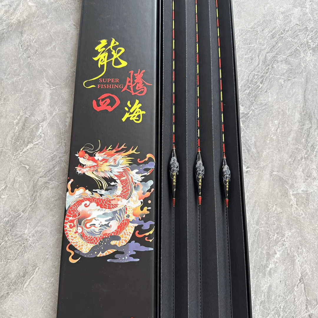 龙年限定版 手作彩绘浮漂（一盒三支带包装）