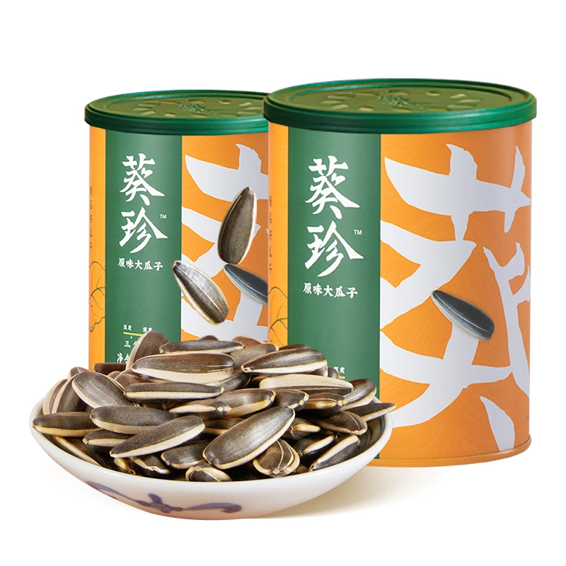 洽洽葵珍瓜子 原味原香生香大葵花籽炒货零食 罐装壳脆薄易剥
