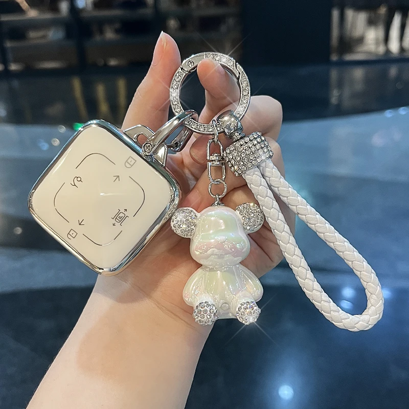 适用极氪001钥匙套zeekr卡片蓝牙实体智能遥控包保护扣壳改装极客