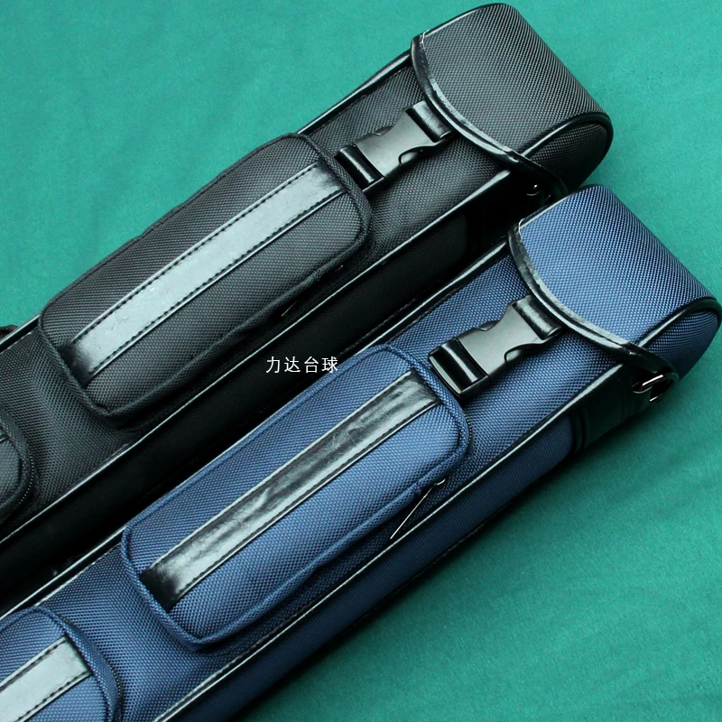 美林台球杆桶中式黑8杆包1/2分体大头九球专用五孔多支装杆筒袋子