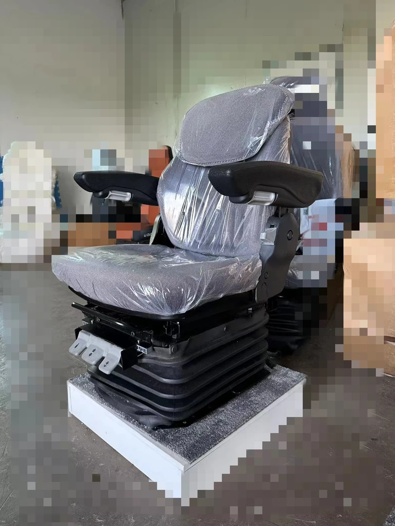 电控挖机专用气囊悬浮座椅前置按键工程车通用