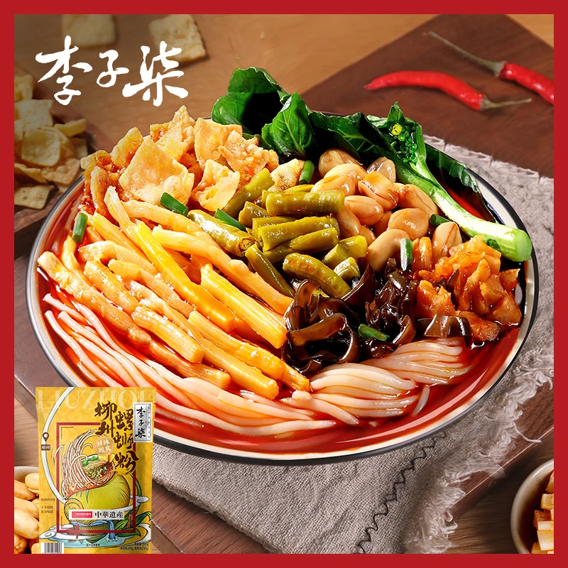 李子柒柳州螺蛳粉经典330g×1袋广西特产螺丝粉米线速食