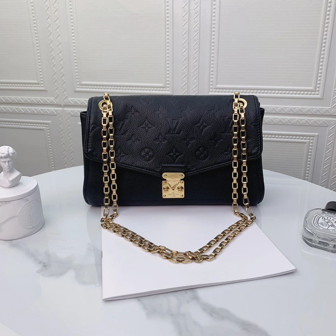99新 LouisVuitton/路易威登 奢品经典/女士时尚单肩邮差二奢包包