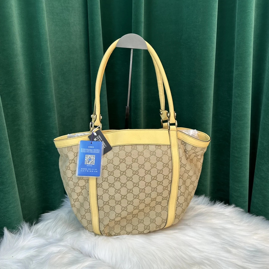 95新 GUCCI/古驰 奢品经典/女士时尚百搭轻奢单肩手提包二奢包包