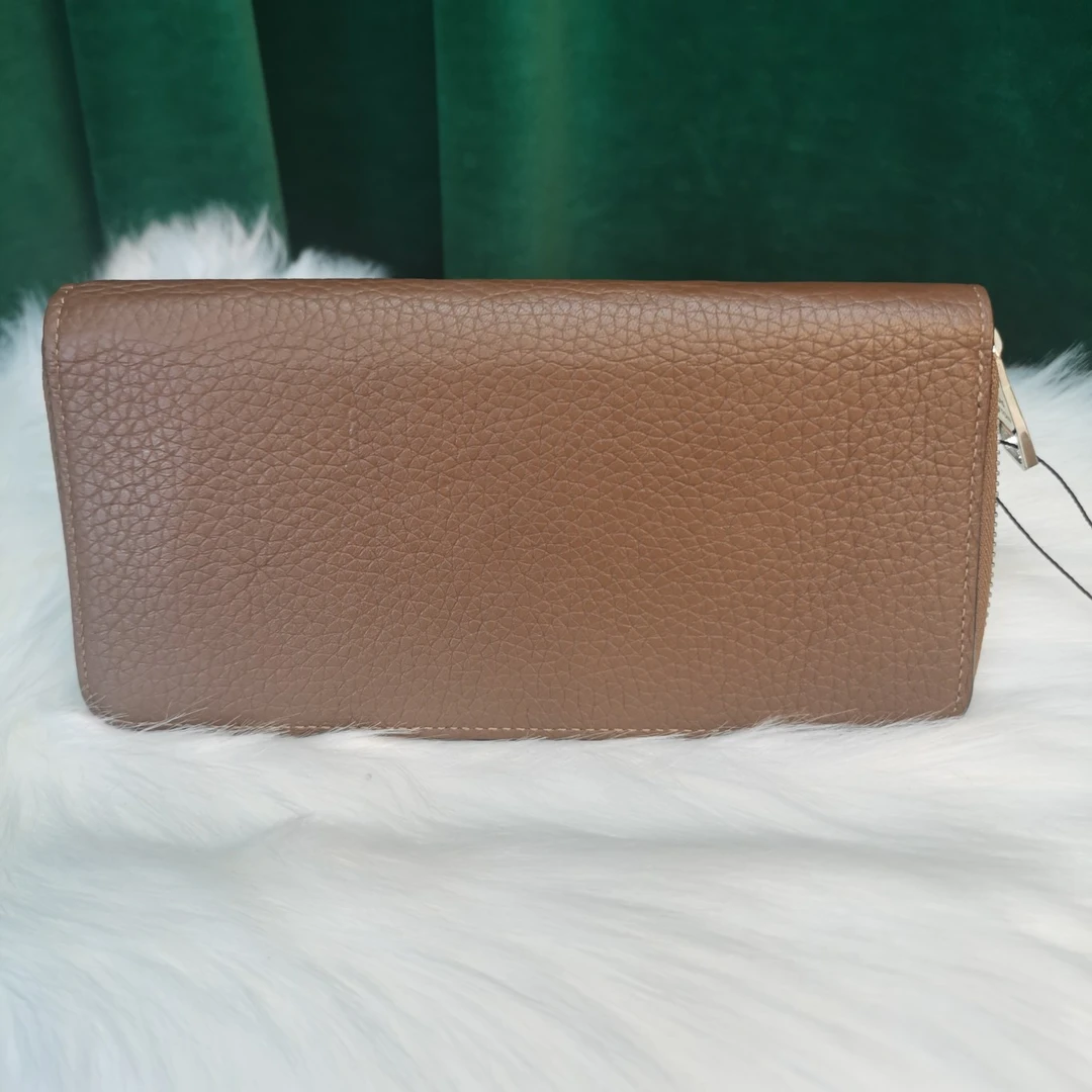99新 LouisVuitton/路易威登 男女同款时尚经典荔枝纹手拿 二奢包