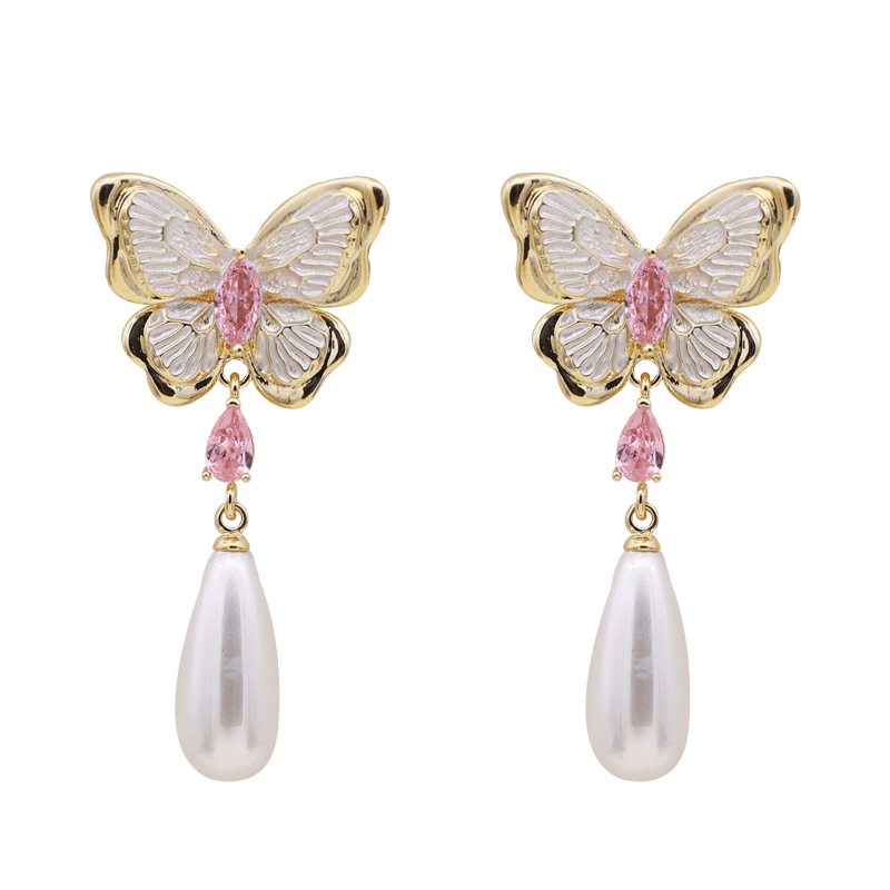 铜合金耳饰 设计师款时尚轻奢耳饰~3929